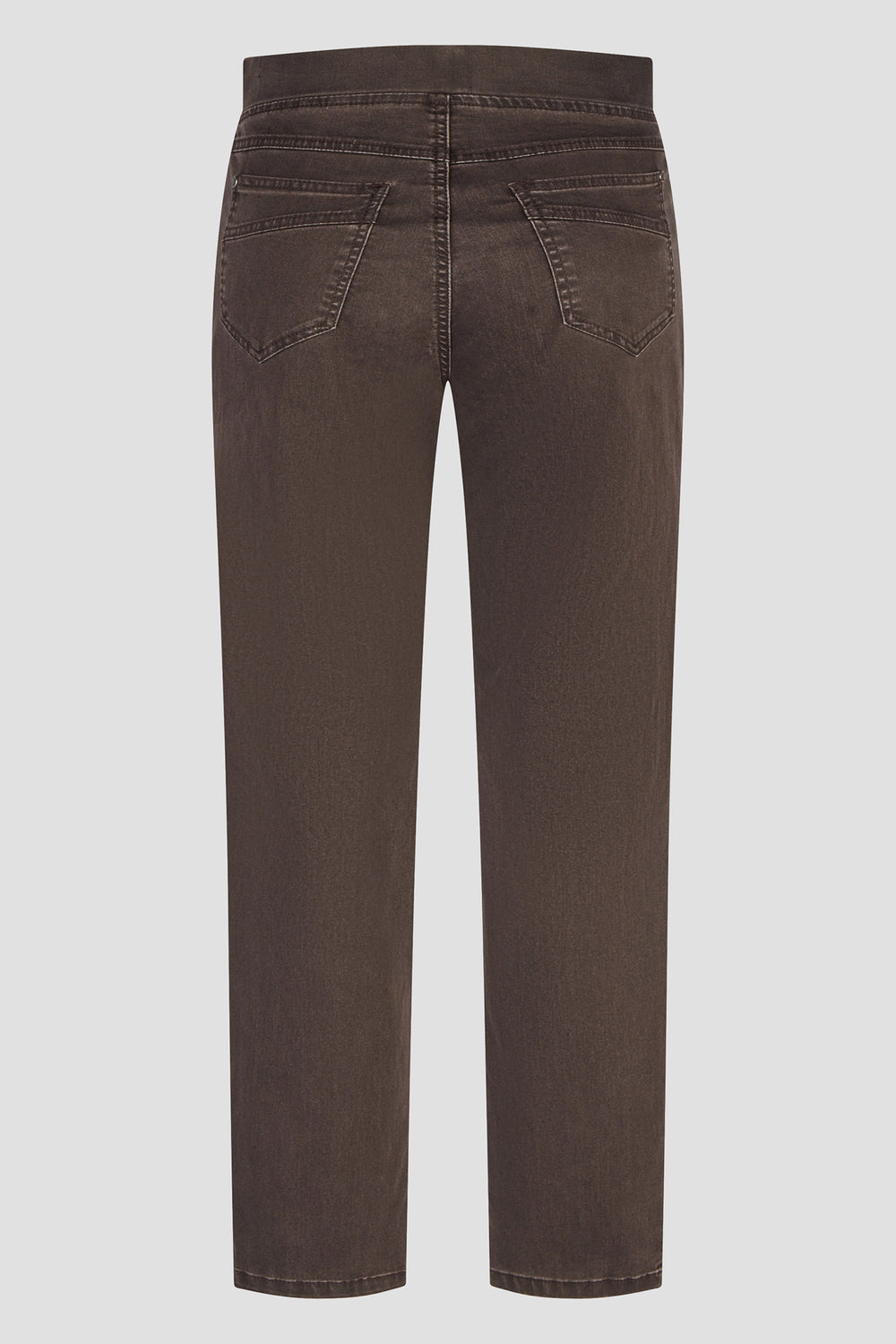 Anna Montana Angelika Coffee Brown Slim Flexi Rom Jeans 1001 87, back flat