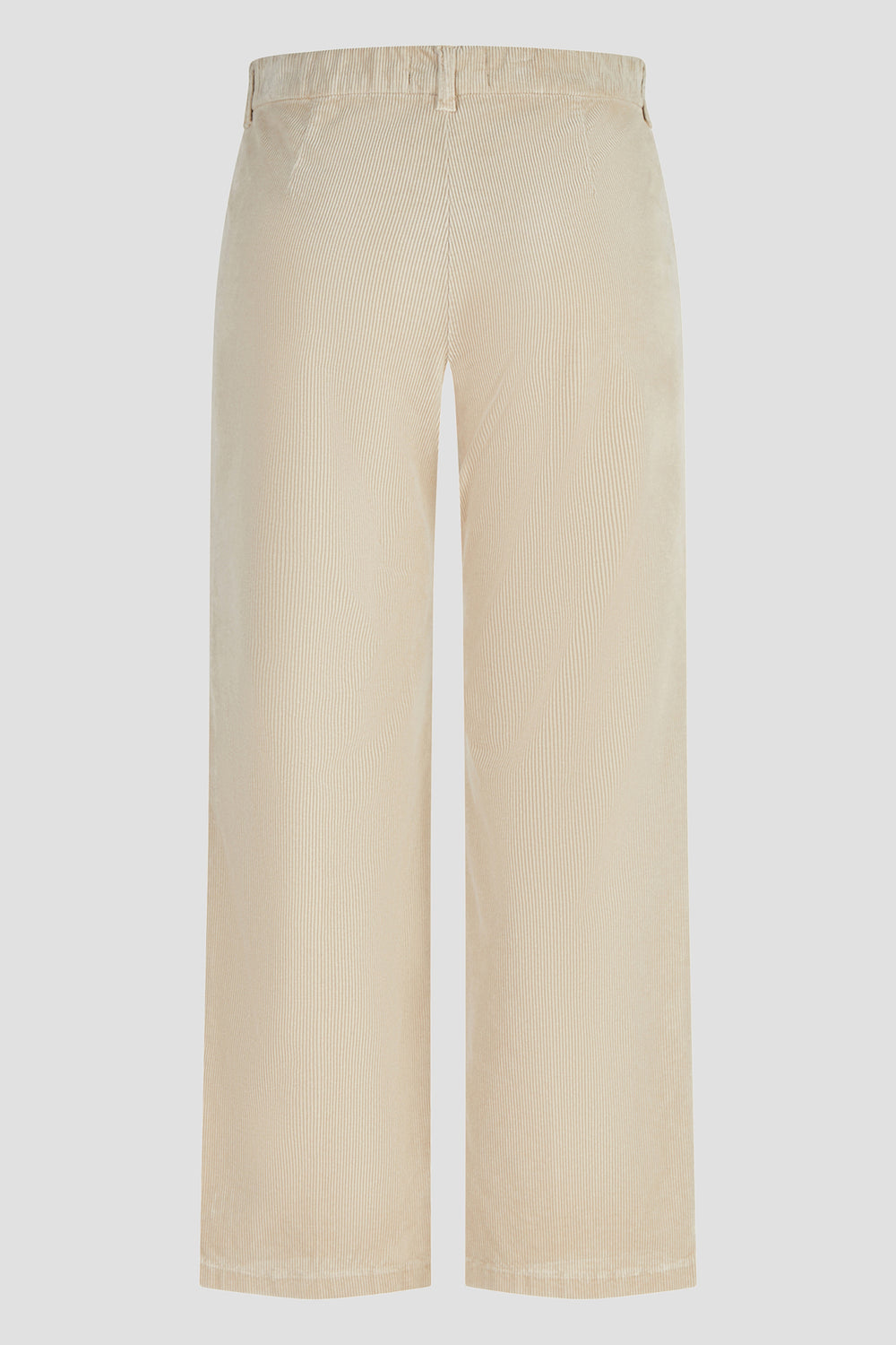 Anna Montana Mila Milky Almond Wide Flexi Genua Trousers 1070, back flat