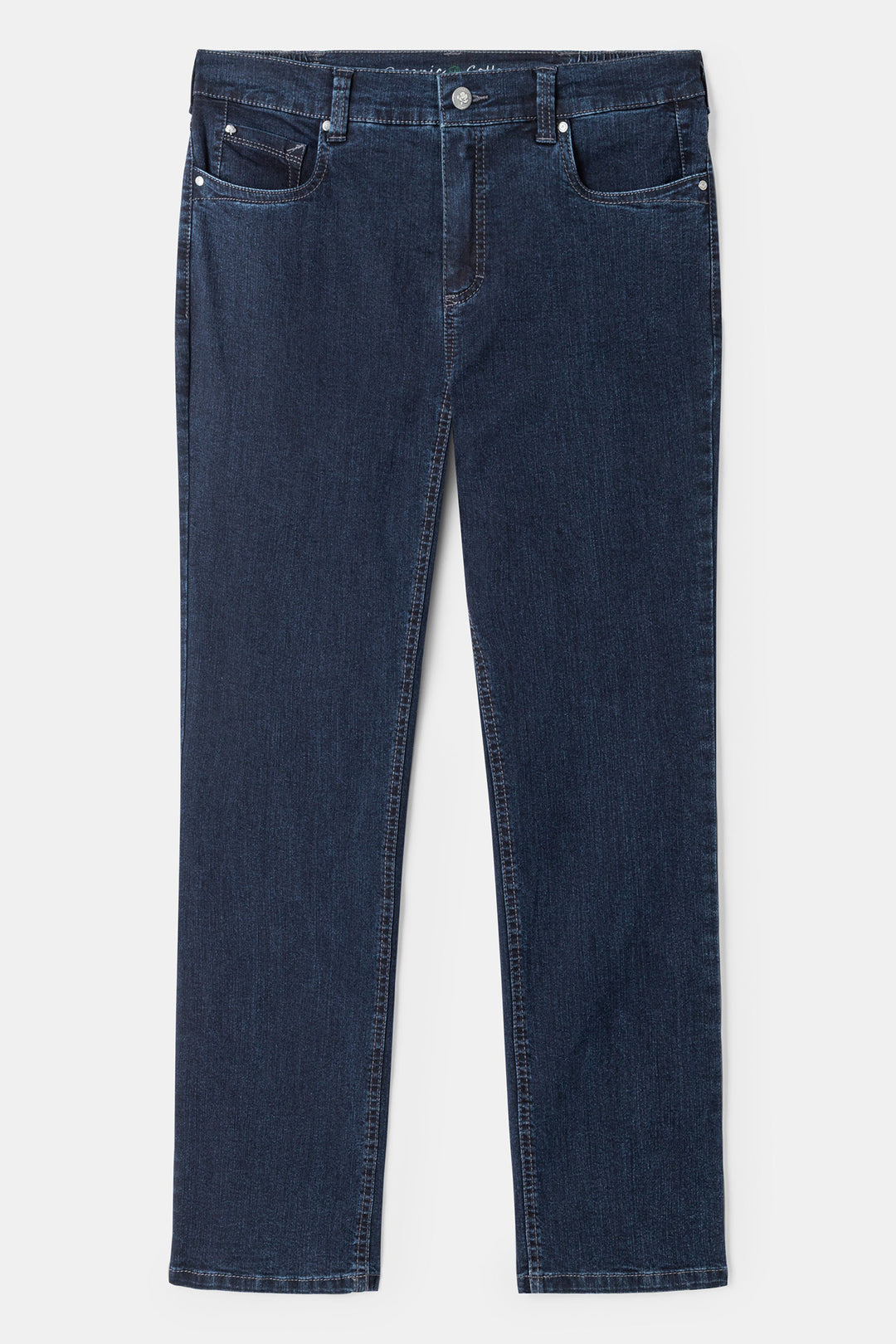 Anna Montana Dora Authentic Blue Comfort Flexi London Jeans 4013 53, front flat