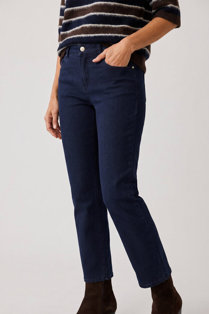 Anna Montana Dora Authentic Blue Comfort Flexi London Jeans 4013 53, worn, second view
