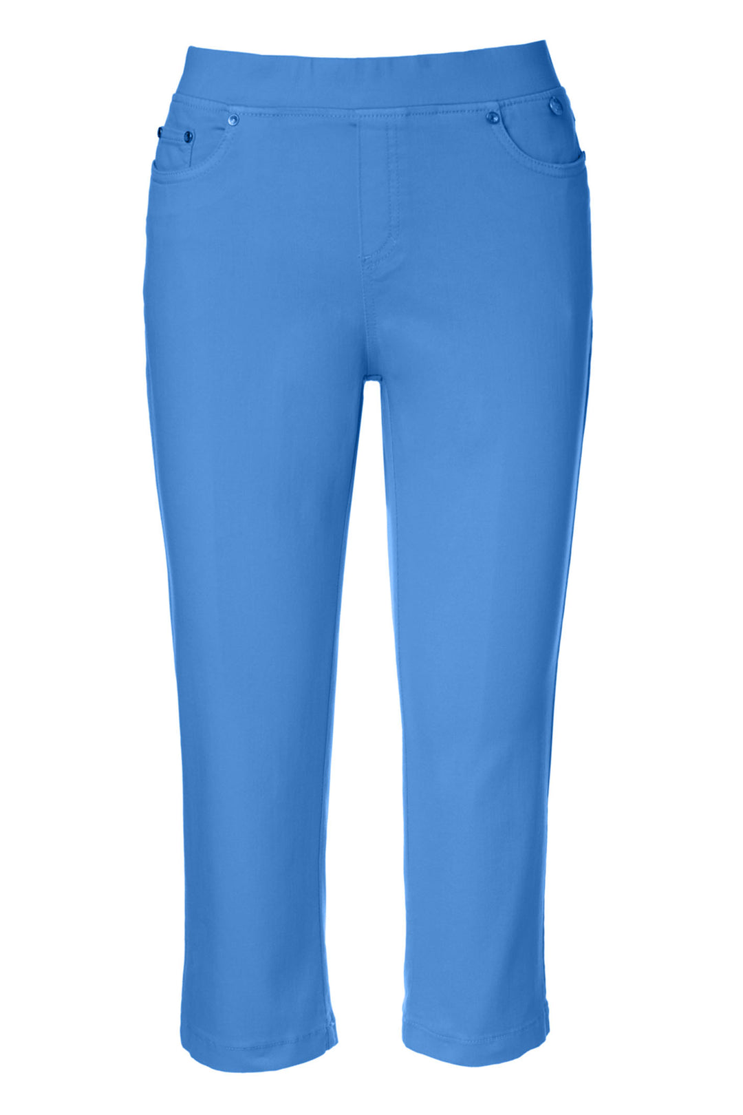 Anna Montana Cropped Jean Angelika 1016 Sky Blue 122 Jump In Pull On - Shirley Allum Boutique