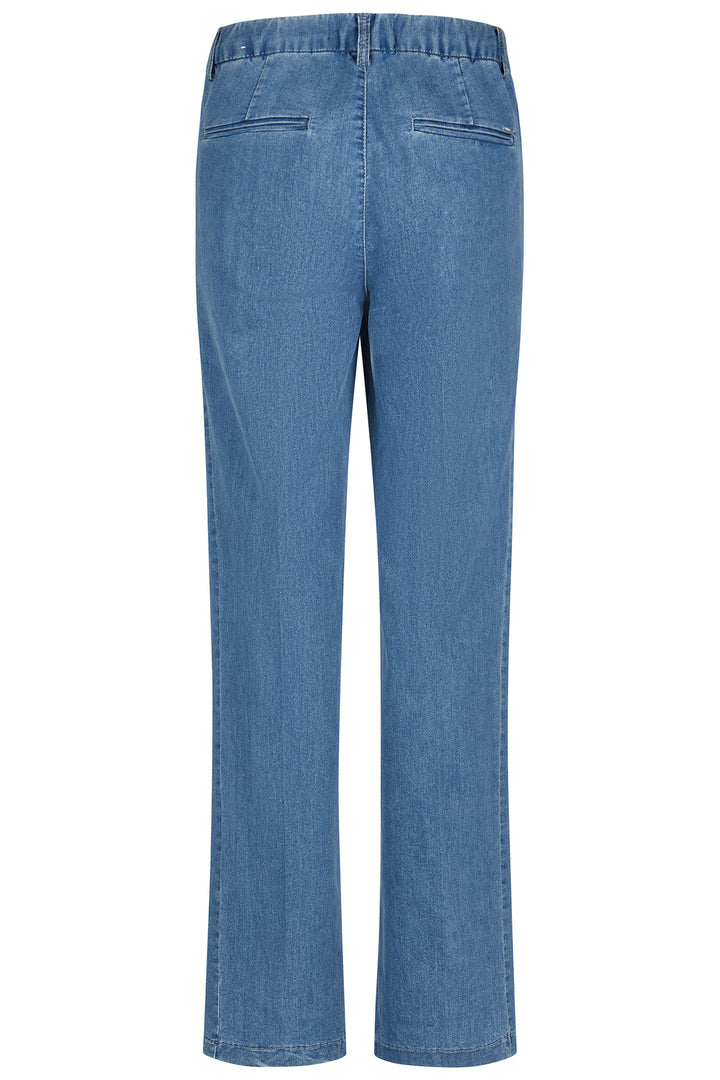 Anna Montana Mila 1045 47 Summerstone Blue Wide Leg Milano Pull-On Jeans