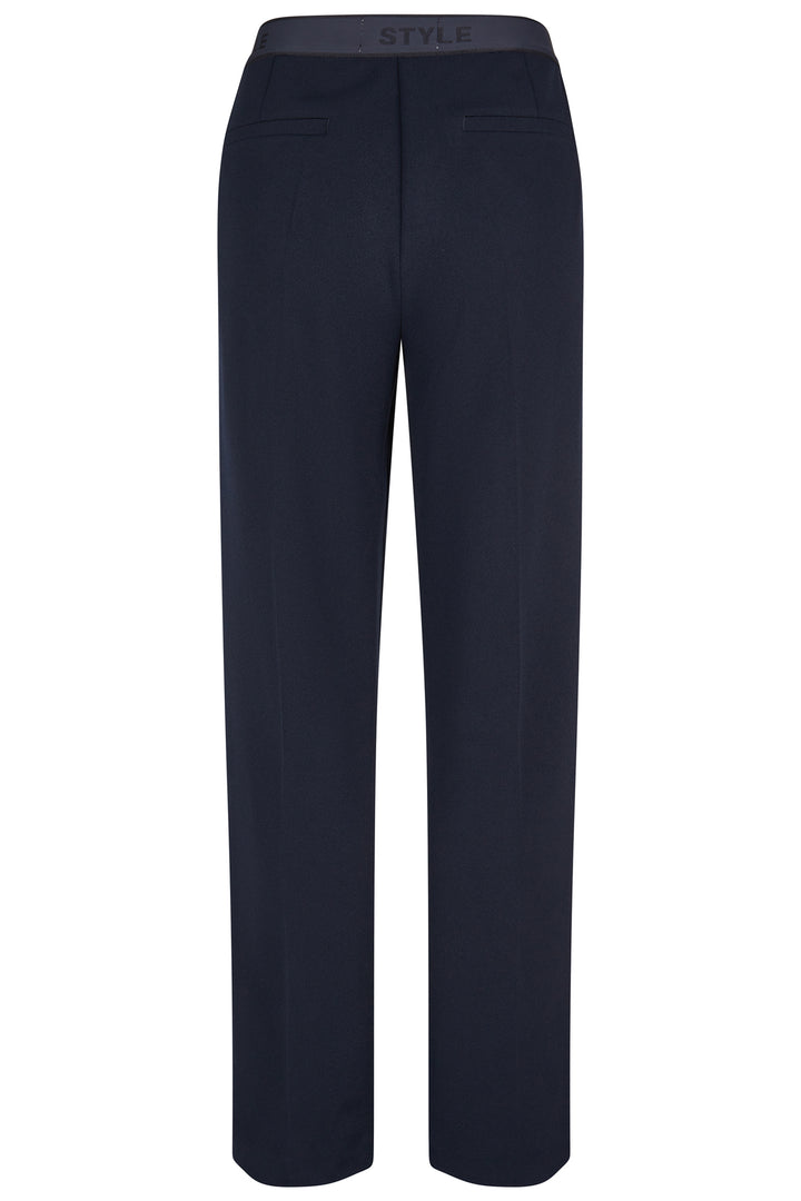 Anna Montana Mila 1410 2 Marine Navy Wide Leg Las Vegas Trousers