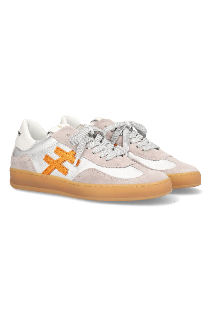 Another Trend A032 M3 38 Tortola Grey Leather & Suede Trainers