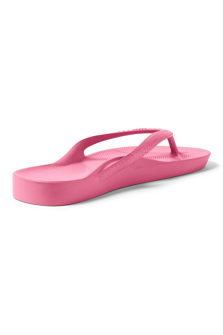 Archies arch support flip flops in hot pink at Shirley Allum