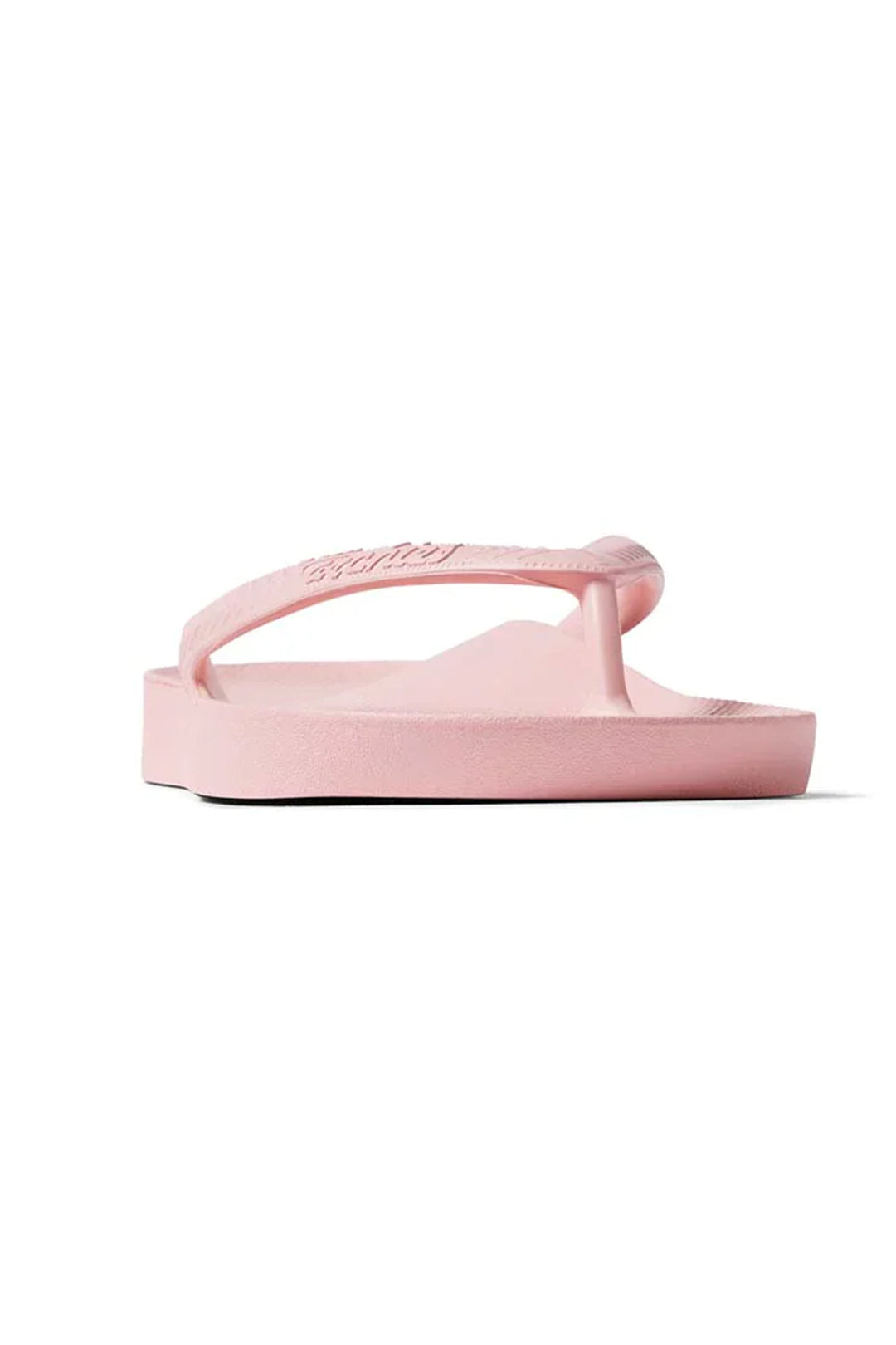Archies arch support flip flops in pink at Shirley Allum