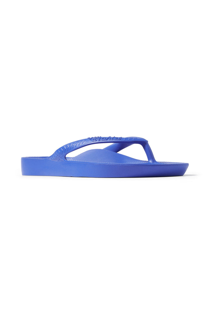 Archies Arch Support Flip Flops Royal Blue, inner side view