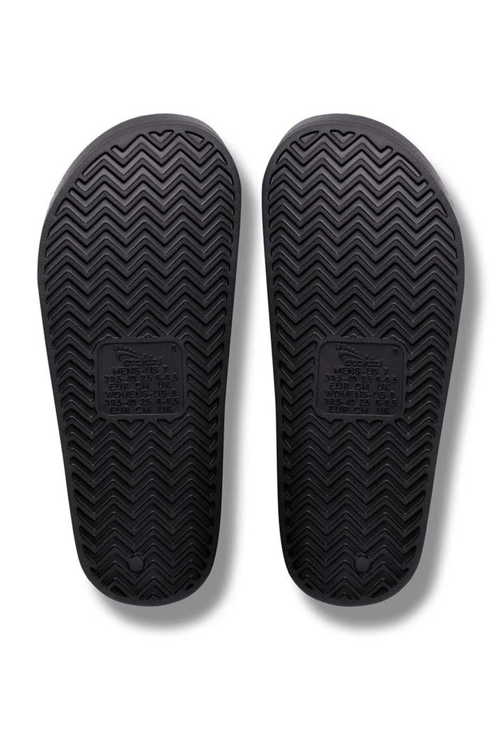 Archies arch support slides in black at Shirley Allum