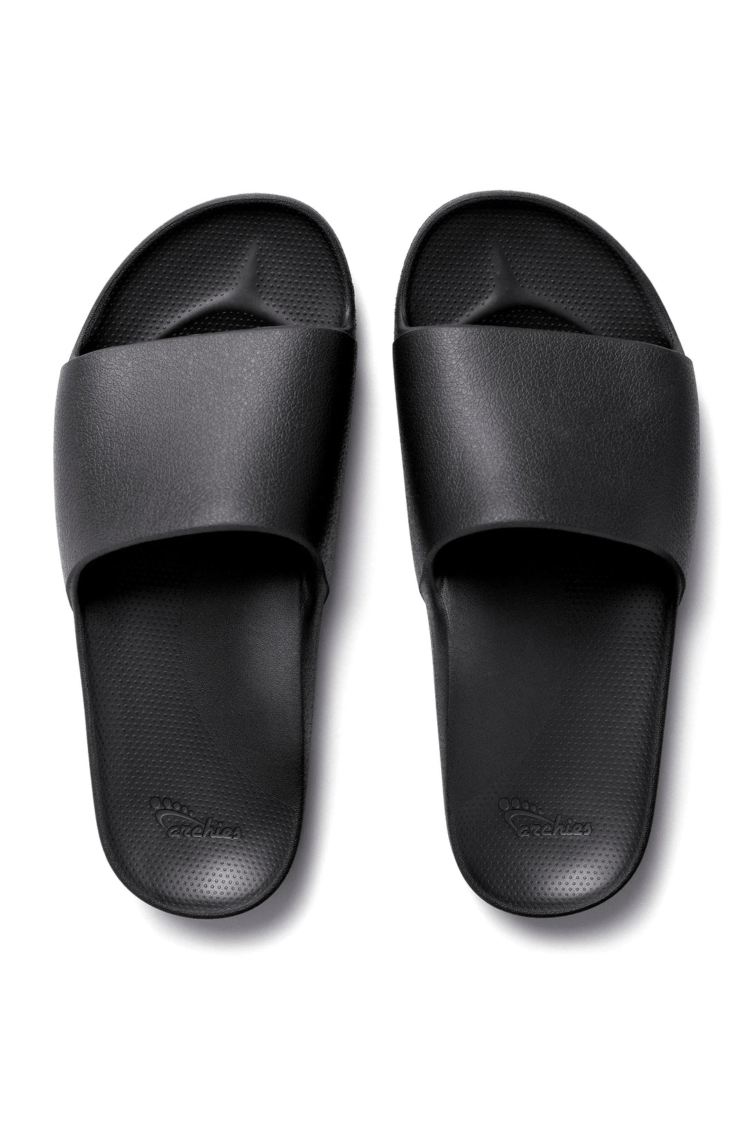 Archies arch support slides in black at Shirley Allum