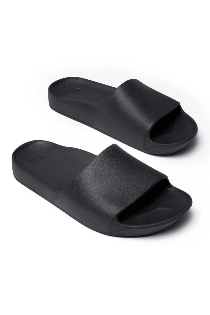 Archies arch support slides in black at Shirley Allum