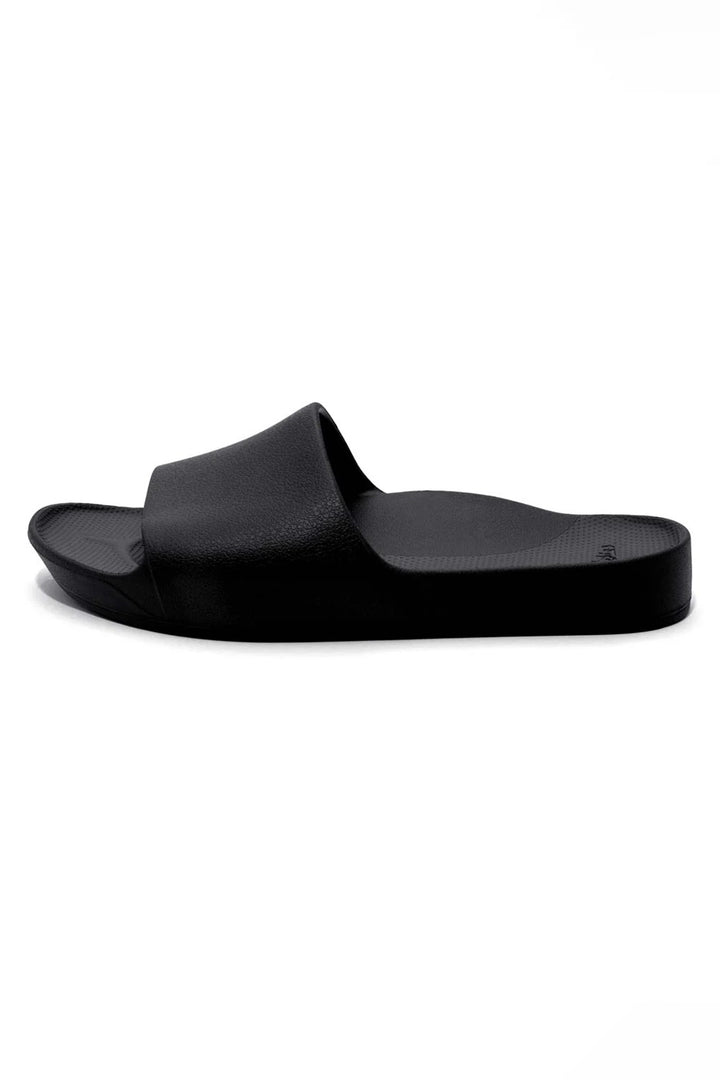 Archies arch support slides in black at Shirley Allum