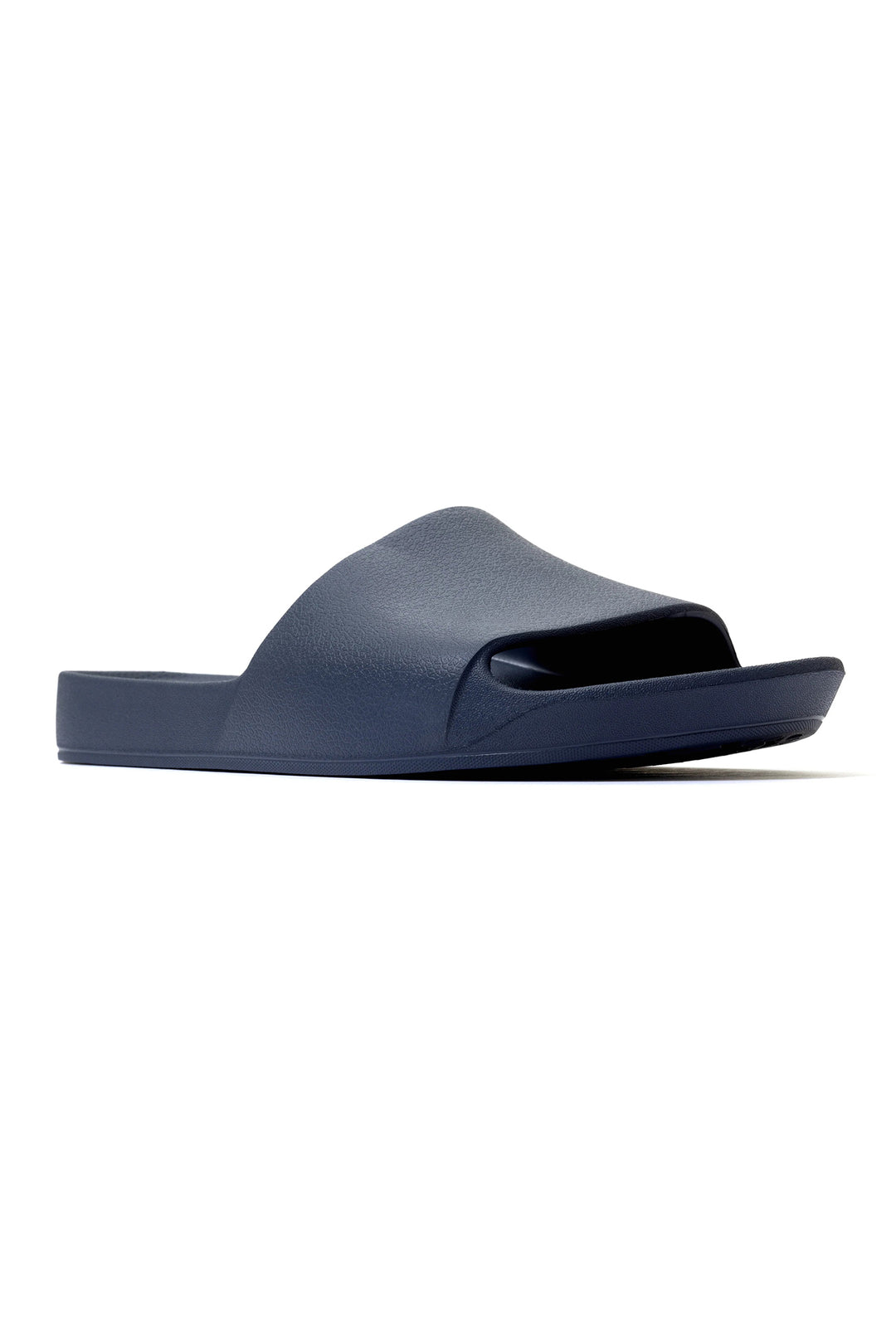 Archies arch support slides in navy at Shirley Allum