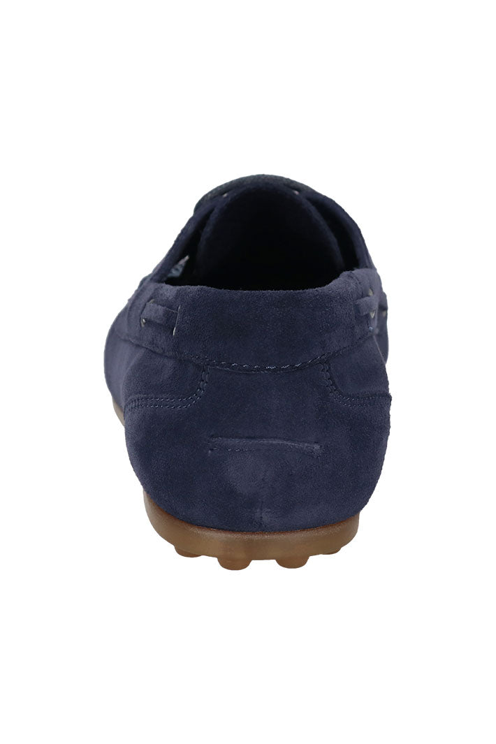 Bagatt D31-AK661-3400 Dark Blue Suede Mocassin Shoes - Shirley Allum Boutique