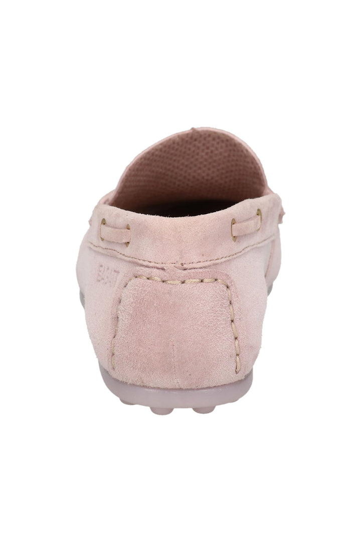 Bagatt D34-AK664-3400-3400 Rose Pink Suede Moccasin Shoes - Shirley Allum Boutique