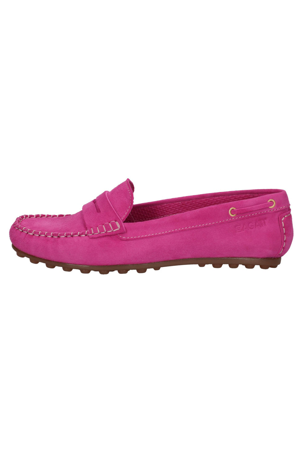 Bagatt D34-AK664-3400 Pink Suede Moccasin Shoes - Shirley Allum Boutique