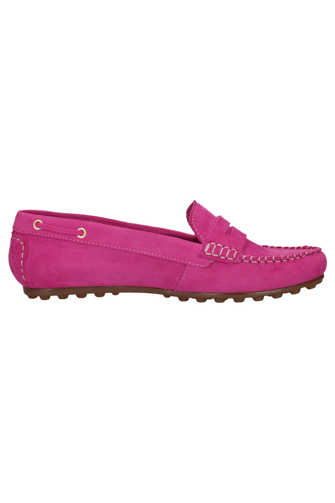 Bagatt D34-AK664-3400 Pink Suede Moccasin Shoes - Shirley Allum Boutique