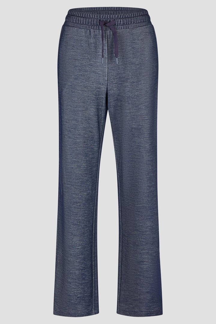 Barbara Lebek Dark Indigo Drawstring Waist Trousers 15241062