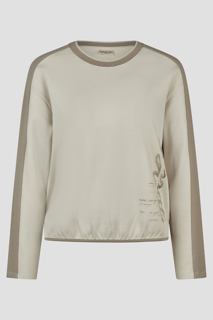 Barbara Lebek Panna Cotta Cream Sweatshirt 16342062