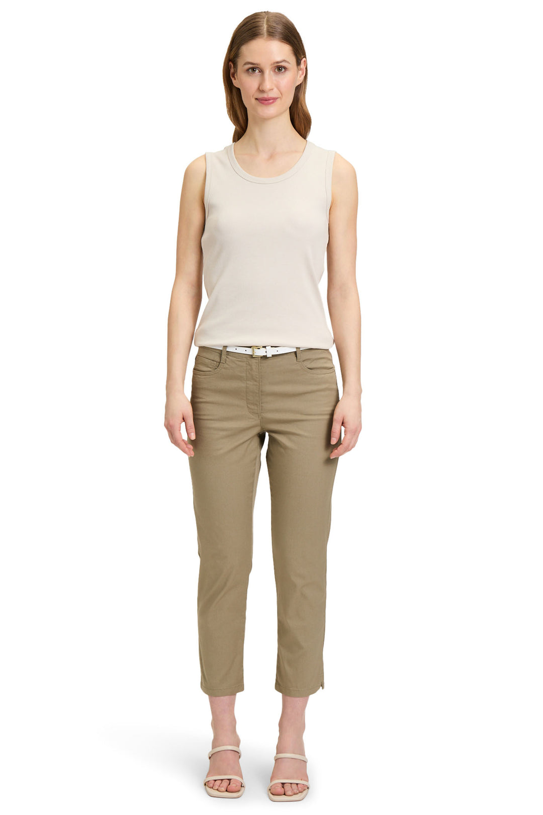 Betty Barclay Trousers Beige Five-Pocket 6022 1200 7366 - Shirley Allum Boutique
