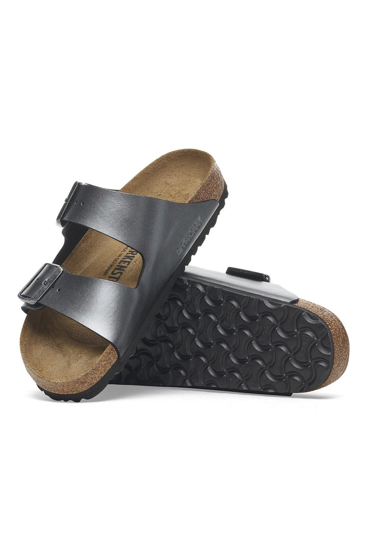 Birkenstock Arizona 1029224 Black Metallic Narrow Fit Sandal