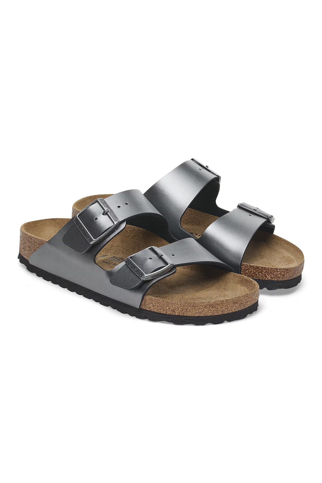 Birkenstock Arizona 1029224 Black Metallic Narrow Fit Sandal