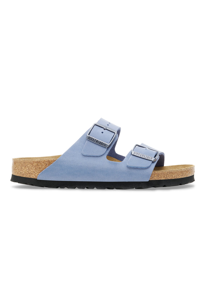 Birkenstock Arizona 1030864 Elemental Blue Leather Oiled SFB Narrow Fit Sandal