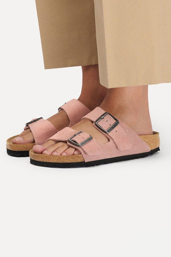 Birkenstock Arizona 1031651 Pink Clay Leather Narrow Fit Sandal