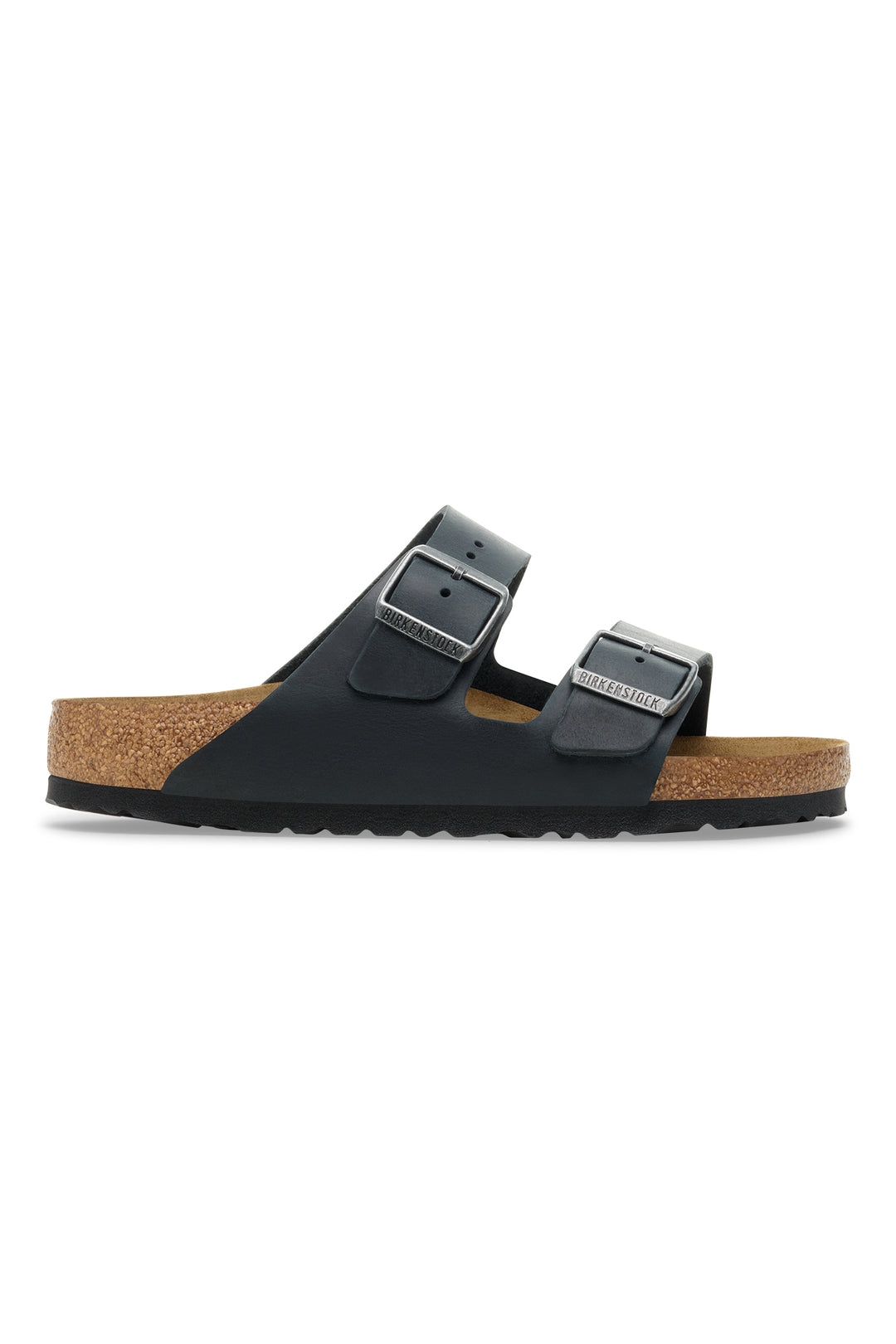 Birkenstock Arizona 552111 Black Oiled Leather Regular Fit Sandals