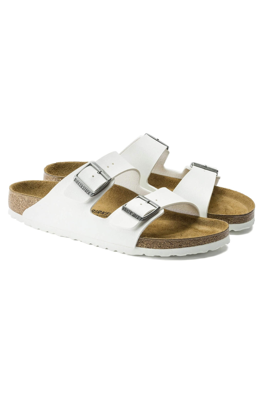 Birkenstock Arizona 552683 White Narrow Fit Sandal - Shirley Allum Boutique