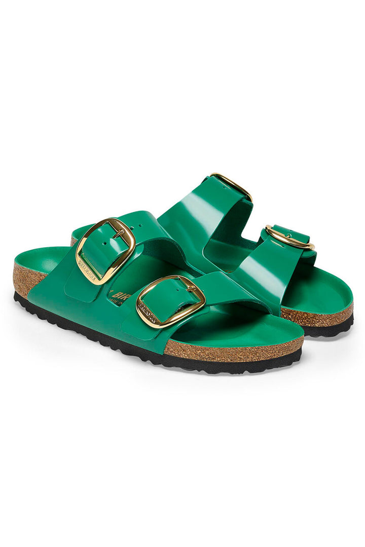 Birkenstock Arizona Big Buckle Sandal High-Shine Digital Green Narrow Fit 1025383 - Shirley Allum Boutique