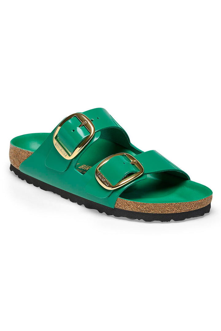 Birkenstock Arizona Big Buckle Sandal High-Shine Digital Green Narrow Fit 1025383 - Shirley Allum Boutique