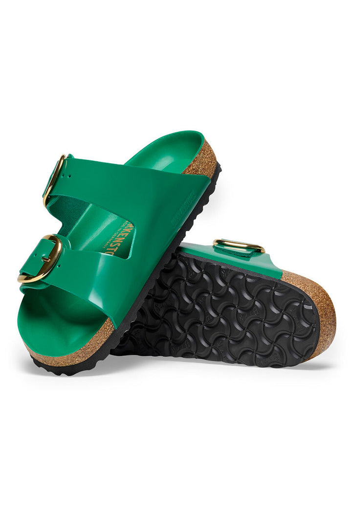 Birkenstock Arizona Big Buckle Sandal High-Shine Digital Green Narrow Fit 1025383 - Shirley Allum Boutique