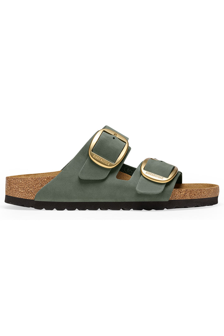 Birkenstock Arizona Big Buckle Sandal Thyme Leather Narrow Fit 1025367 - Shirley Allum Boutique