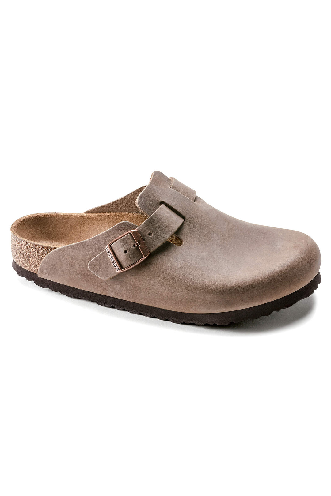 Birkenstock Boston 960811 Oiled Leather Tobacco Brown Regular Fit Clog - Shirley Allum Boutique