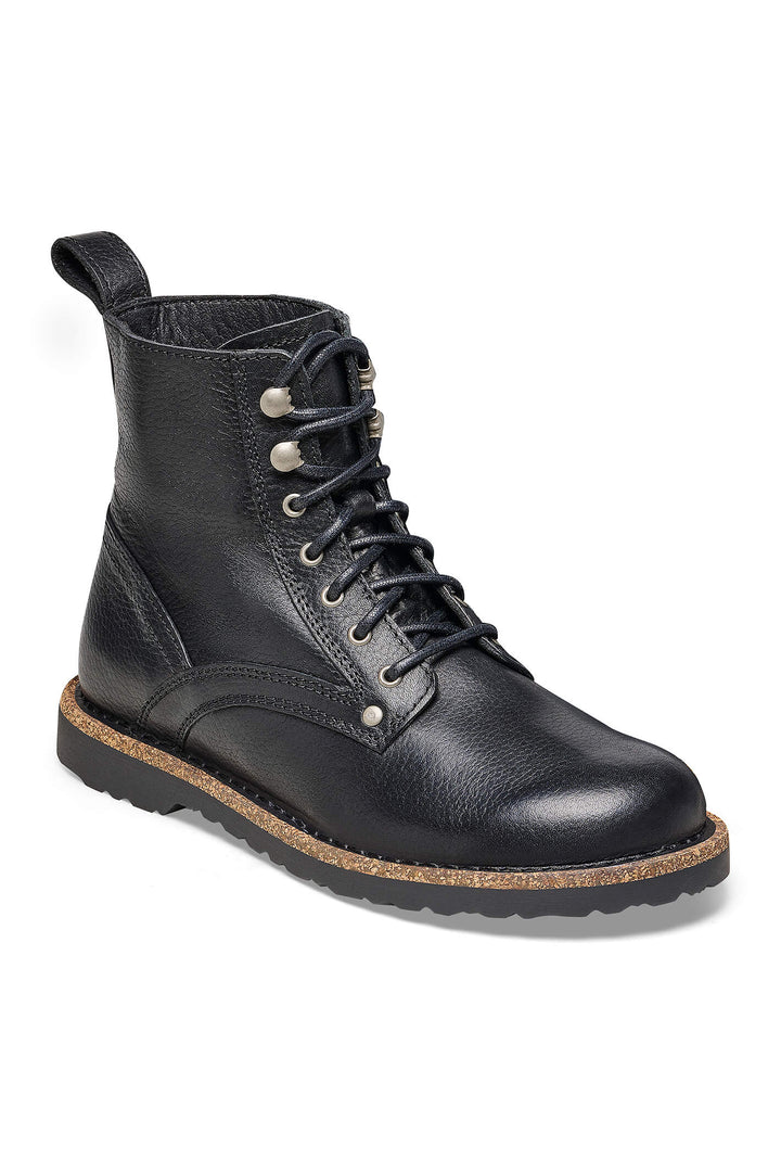 Birkenstock Bryson 1025189 Natural Leather Black Regular Fit Boots - Shirley Allum Boutique