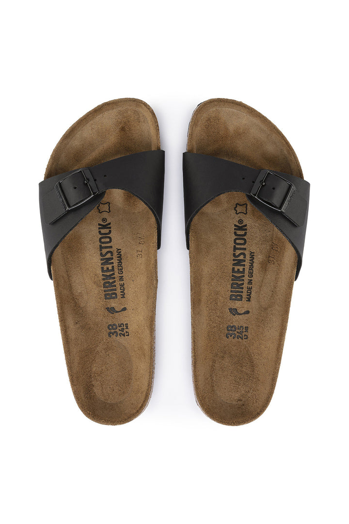 Birkenstock Madrid Sandal Black Regular Fit 0040791 - Shirley Allum Boutique