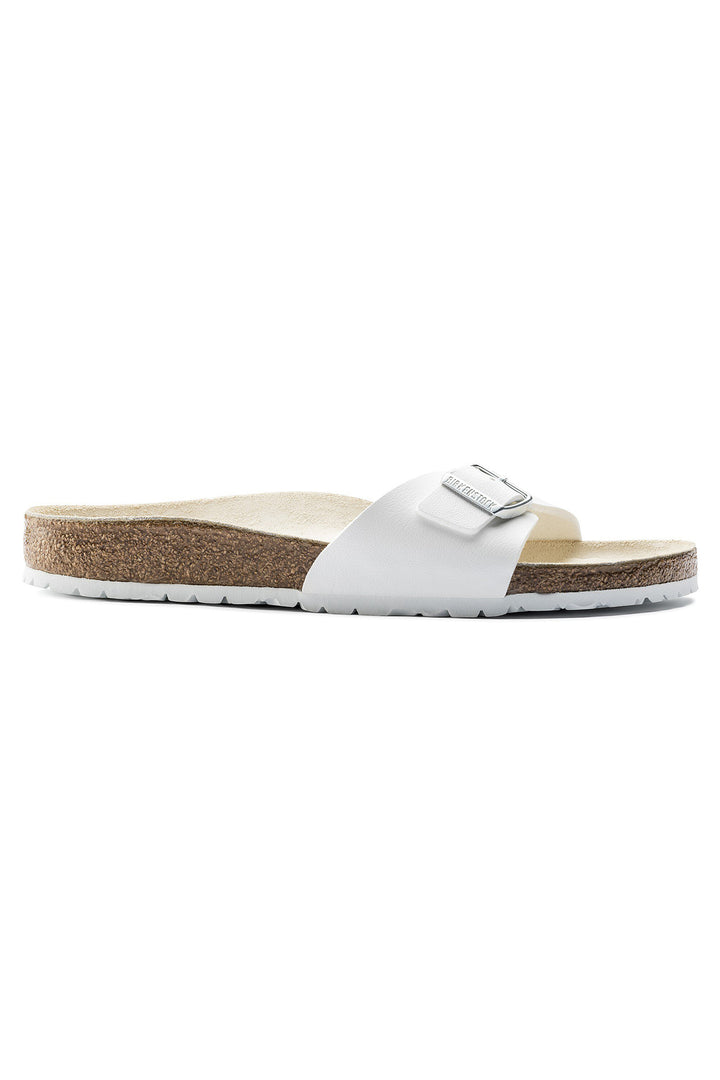 Birkenstock Madrid Sandal White Regular Fit 0040731 - Shirley Allum Boutique
