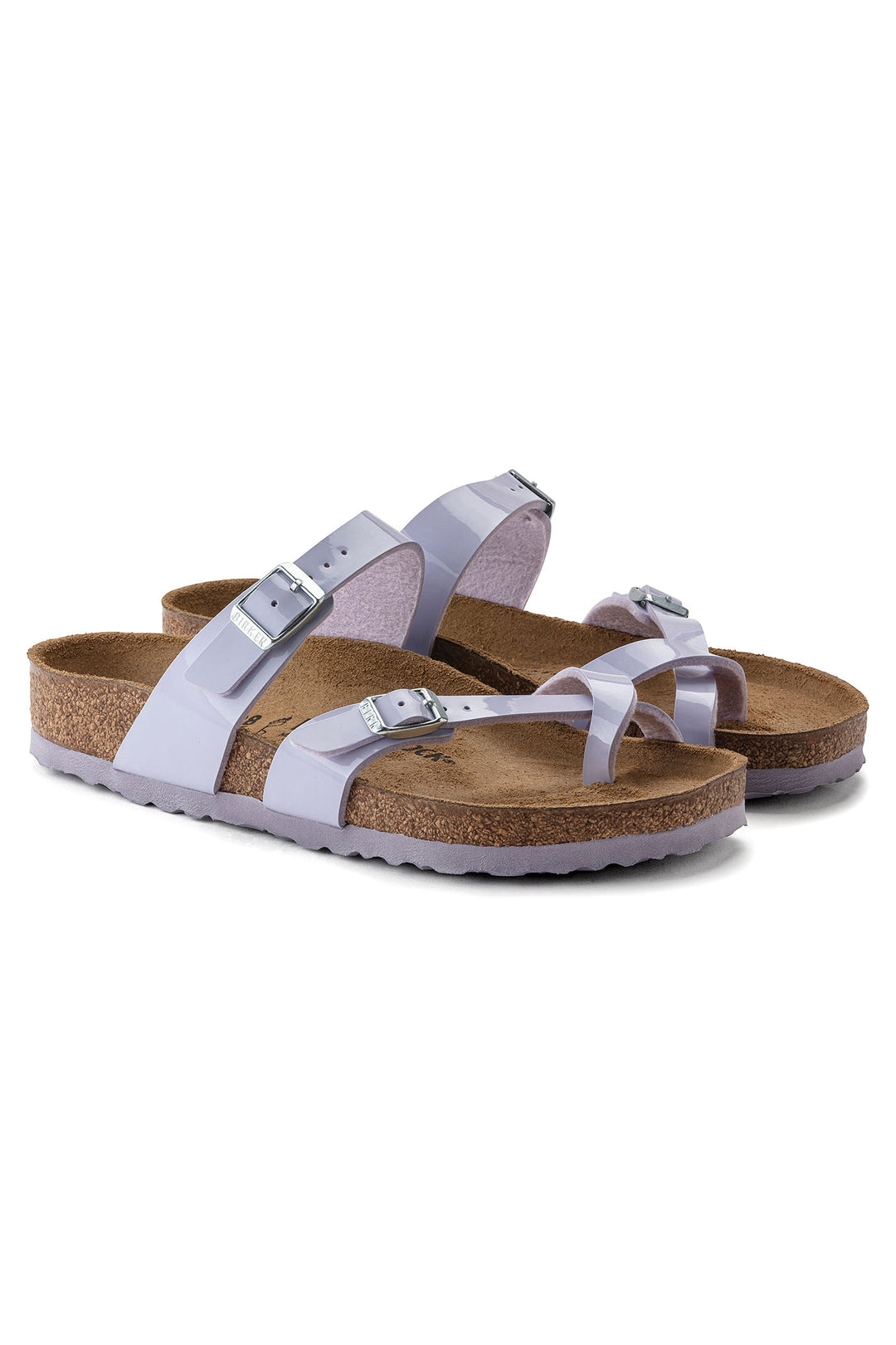 Birkenstock Mayari 1021441 Patent Purple Fog Regular Fit Sandal - Shirley Allum Boutique