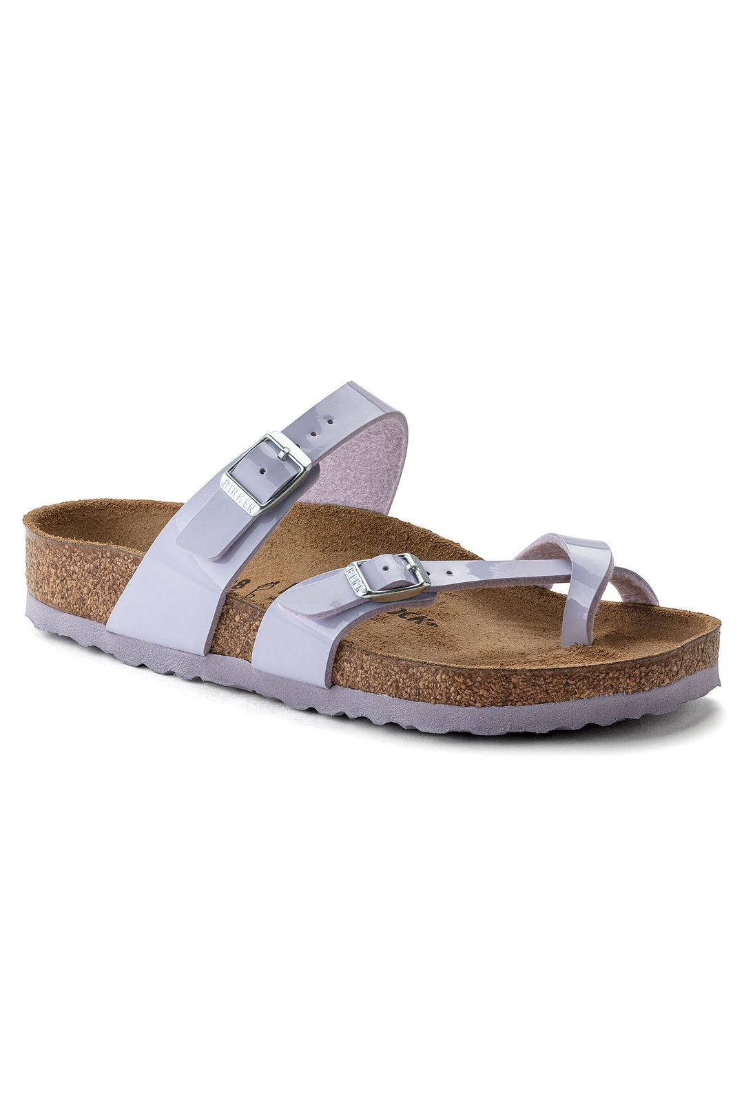 Birkenstock Mayari 1021441 Patent Purple Fog Regular Fit Sandal - Shirley Allum Boutique