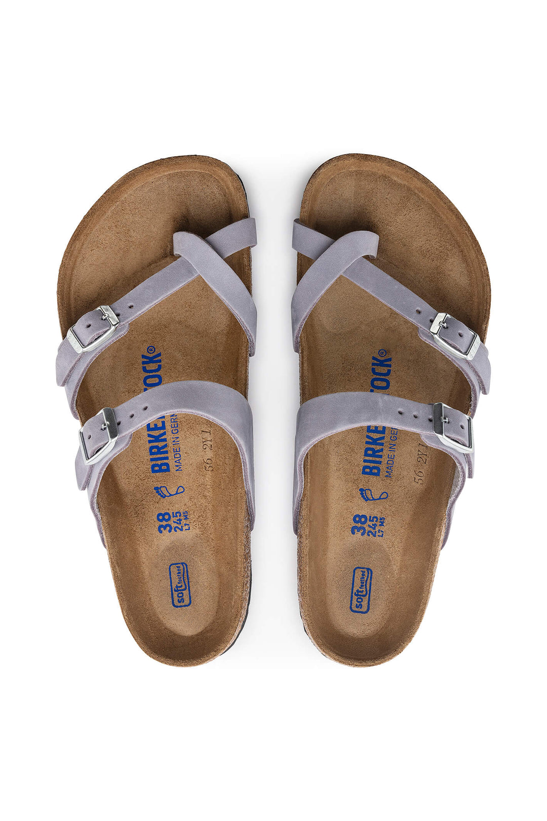 Birkenstock Mayari 1024027 Purple Fog SFB Nubuck Regular Fit Sandal