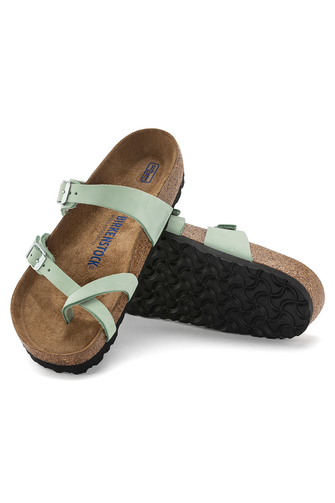 Birkenstock Mayari 1024072 Matcha SFB Nubuck Narrow Fit Sandal - Shirley Allum Boutique