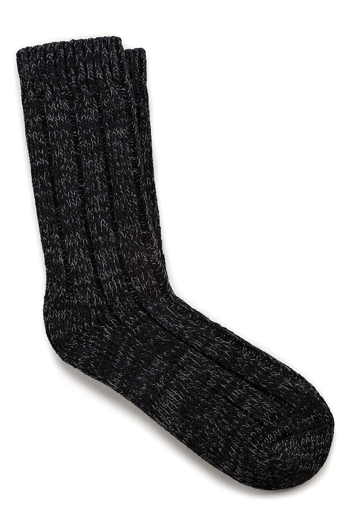 Birkenstock Socks Cotton Twist Black 1002443 - Shirley Allum Boutique