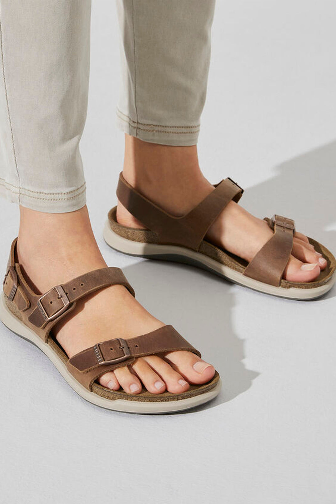 Birkenstock Sonora 1022243 Ginger Oiled Leather Regular Fit Sandal - Shirley Allum Boutique