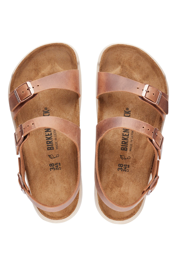 Birkenstock Sonora 1022243 Ginger Oiled Leather Regular Fit Sandal - Shirley Allum Boutique