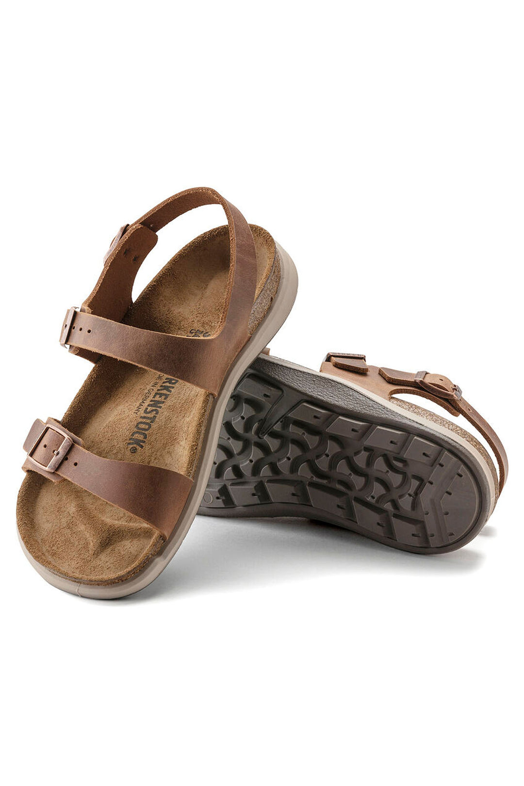 Birkenstock Sonora 1022243 Ginger Oiled Leather Regular Fit Sandal - Shirley Allum Boutique