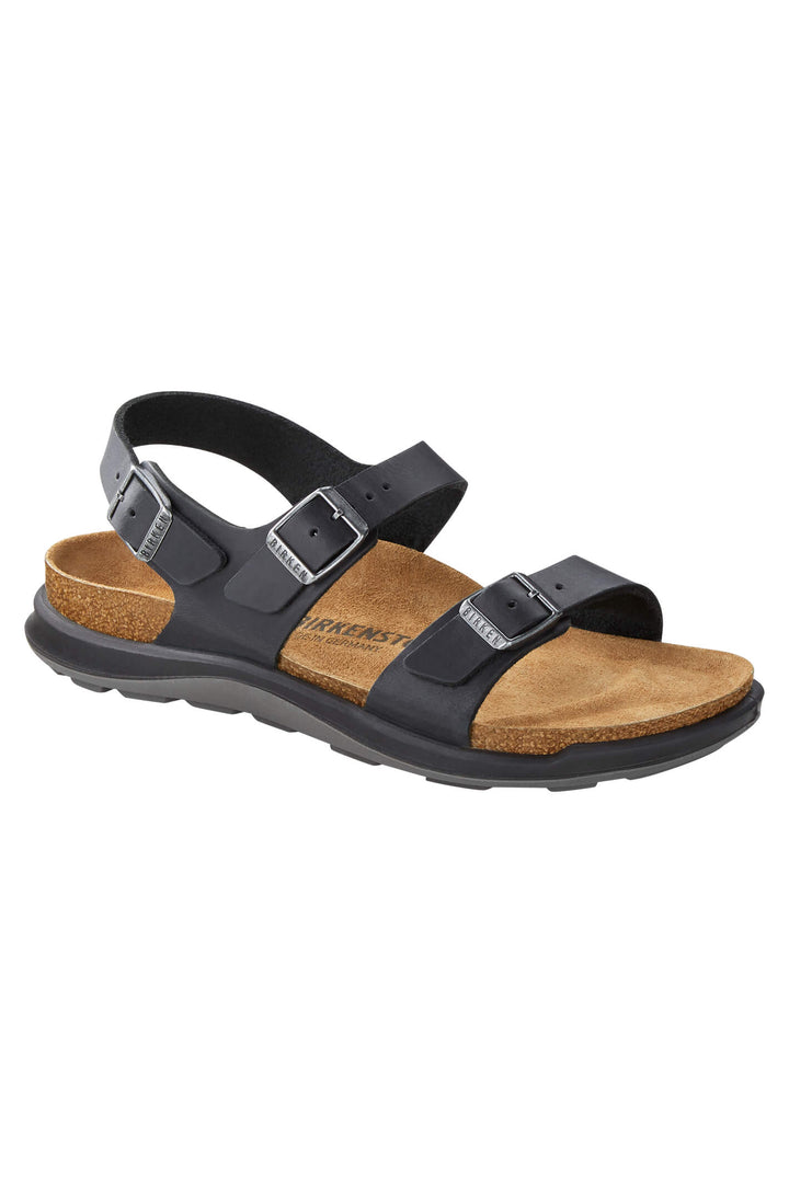 Birkenstock Sonora 1022340 Black Oiled Leather Regular Fit Sandal - Shirley Allum Boutique