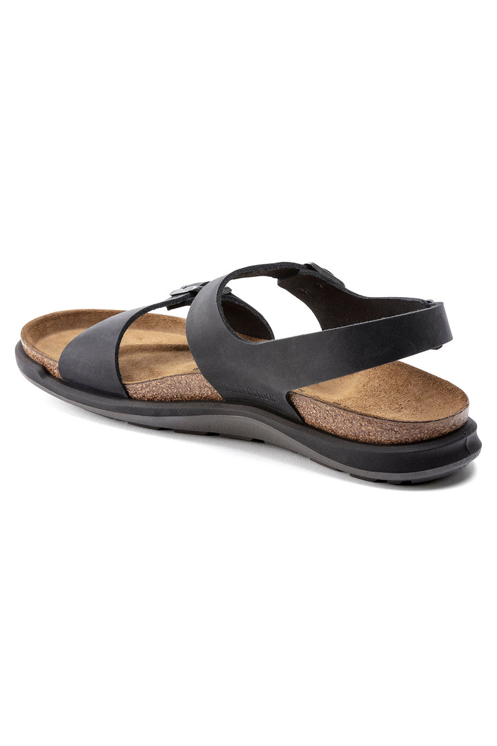 Birkenstock Sonora 1022340 Black Oiled Leather Regular Fit Sandal - Shirley Allum Boutique