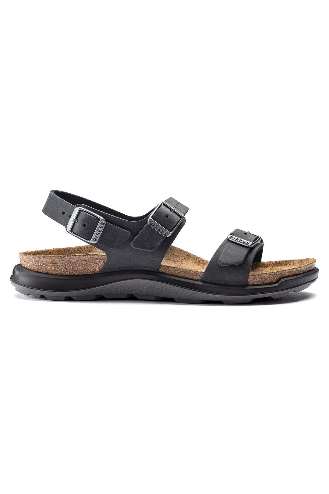 Birkenstock Sonora 1022340 Black Oiled Leather Regular Fit Sandal - Shirley Allum Boutique