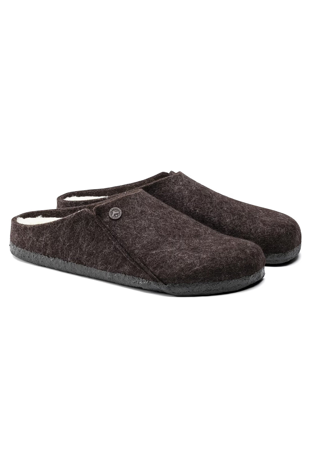 Birkenstock Zermatt 1016570 Mocha Shearling Felt Regular Fit Slipper
