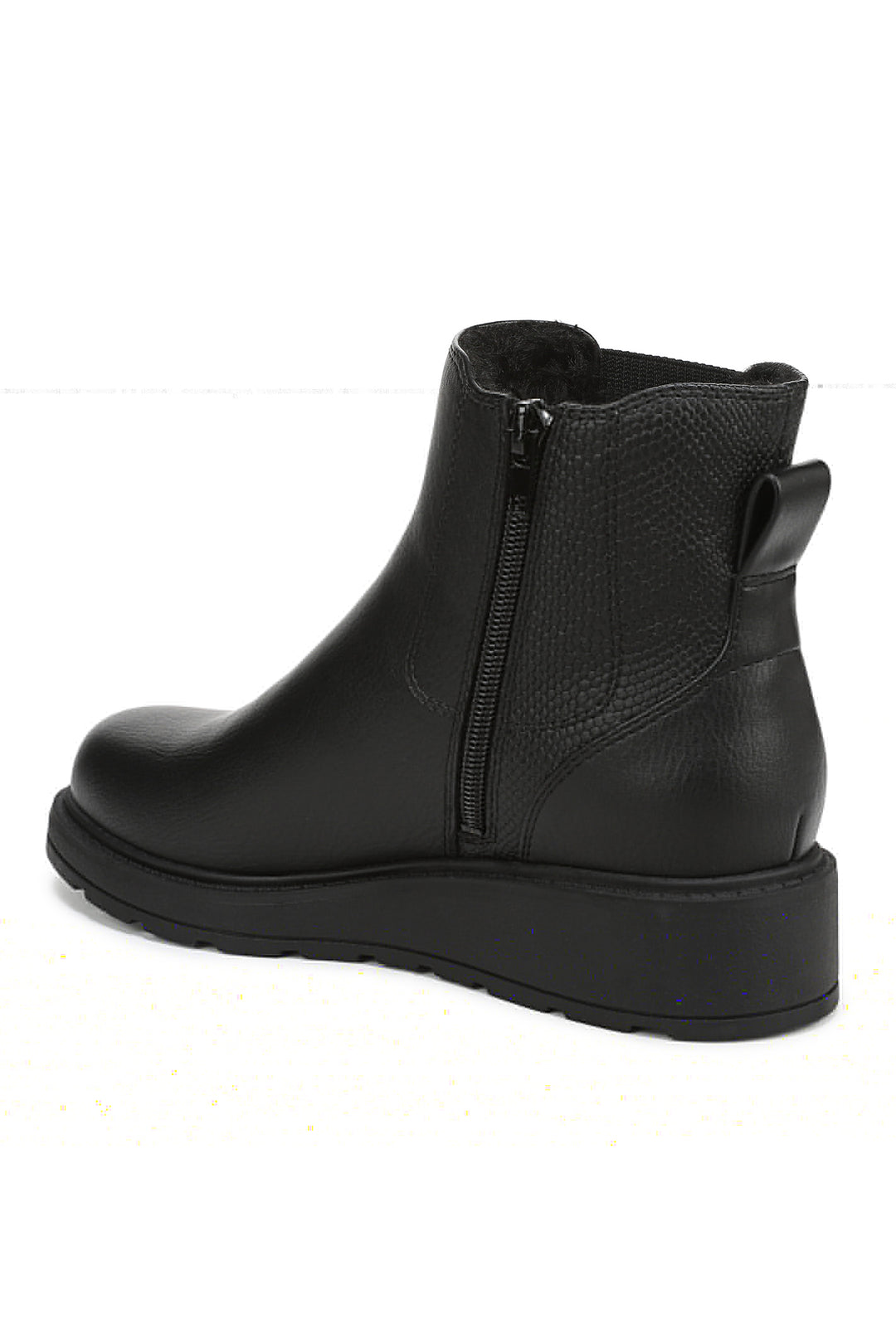 Blowfish Kali Cosy J6770S 001 Black Faux Leather Ankle Boots
